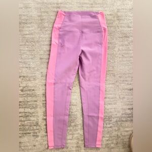 Women's Pink and Purple Leggings